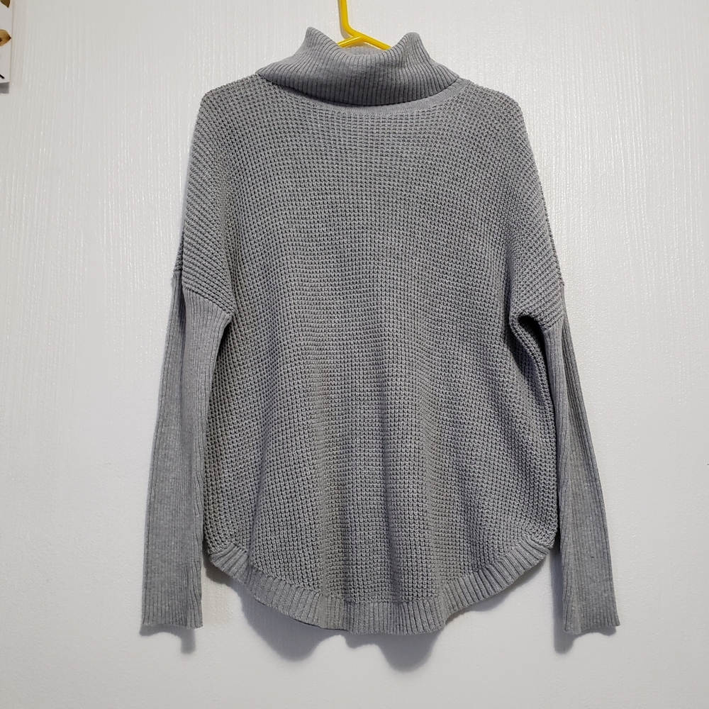❄ Michael Kors | Soft grey turtle neck sweater